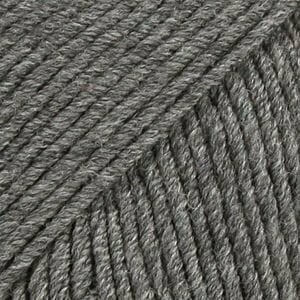 Fire de tricotat Drops Merino Extra Fine 04 Medium Grey - 4