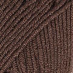 Stickgarn Drops Merino Extra Fine Uni Colour 09 Dark Brown Stickgarn - 3