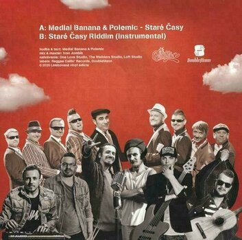 Disque vinyle Medial Banana & Polemic - Staré časy (7" Vinyl) - 2