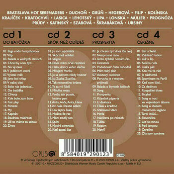 Glasbene CD Milan Lasica - Mojich osemdesiat (4 CD) - 2