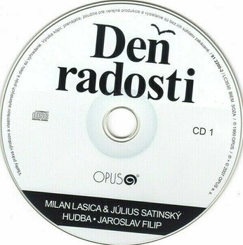 CD musique Lasica / Satinský - Deň radosti (2 CD) - 2
