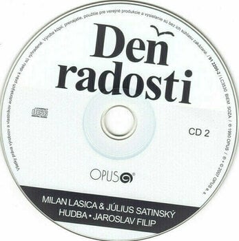 Hudobné CD Lasica / Satinský - Deň radosti (2 CD) Hudobné CD - 3