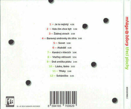 CD de música Mňága a Žďorp - Třecí plochy (CD) - 2