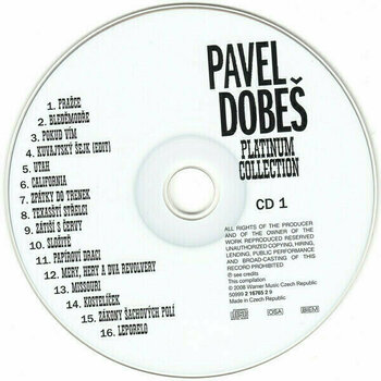 Glasbene CD Pavel Dobeš - Platinum (3 CD) - 3