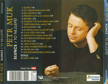 CD de música Petr Muk - Slunce: to nejlepší (CD) - 3