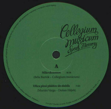 Δίσκος LP Collegium Musicum - Speak, Memory (2 LP) - 4