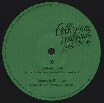 Schallplatte Collegium Musicum - Speak, Memory (2 LP) - 7