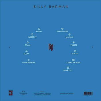 Disco in vinile Billy Barman - Modrý jazyk (LP + CD) - 2