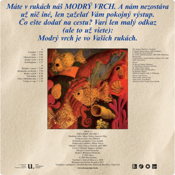Disco de vinilo Ursíny / Štrpka - Modrý vrch (LP) - 2