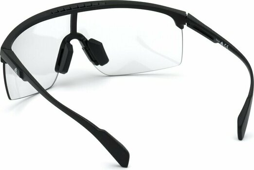 Okulary sportowe Adidas SP0005 01A Semi Shiny Black/Crystal Grey - 3