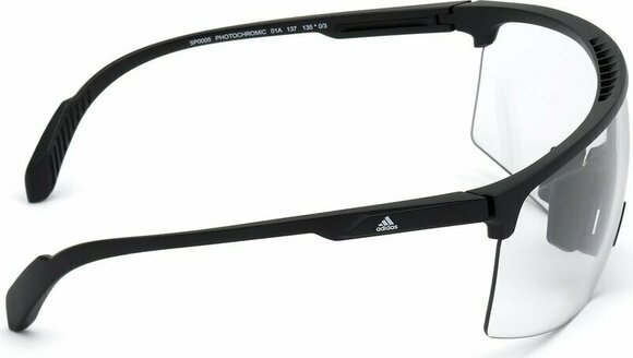 Óculos de desporto Adidas SP0005 01A Semi Shiny Black/Crystal Grey - 6
