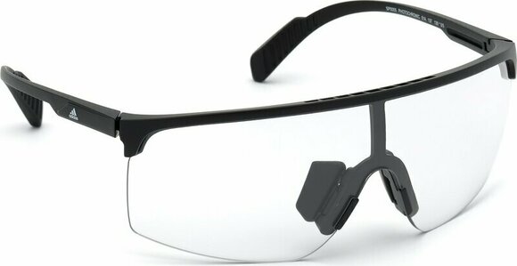 Óculos de desporto Adidas SP0005 01A Semi Shiny Black/Crystal Grey - 7
