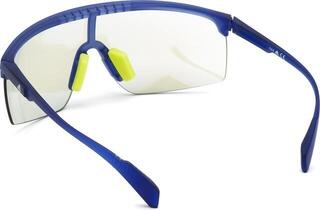 Sport Glasses Adidas SP0005 91X Transparent Frosted Eletric Blue/Grey Mirror Blue Sport Glasses - 2