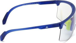 Sport Glasses Adidas SP0005 91X Transparent Frosted Eletric Blue/Grey Mirror Blue Sport Glasses - 5