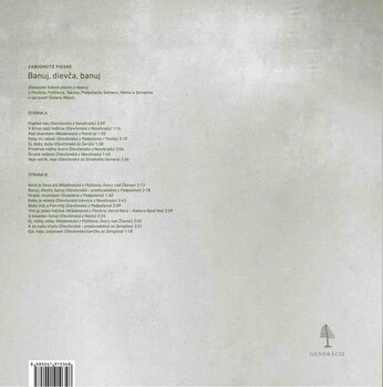 Vinyylilevy Zabudnuté piesne - Banuj, dievča, banuj (LP) - 2