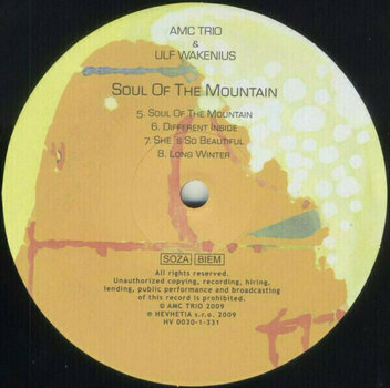 LP deska AMC Trio & Ulf Wakenius - Soul Of The Mountain (LP) - 3
