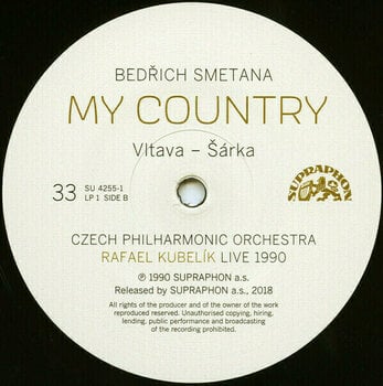 Vinylplade Rafael Kubelík - Smetana: Má vlast. / Cyklus symfonických básní (2 LP) - 2