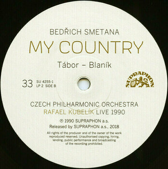 Vinyl Record Rafael Kubelík - Smetana: Má vlast. / Cyklus symfonických básní (2 LP) - 4