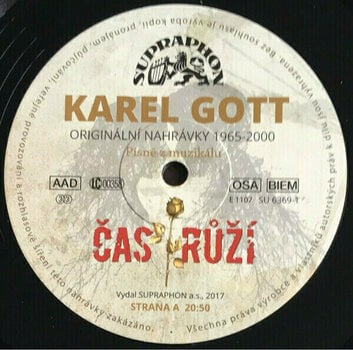 Disque vinyle Karel Gott - Čas růží (LP) - 2