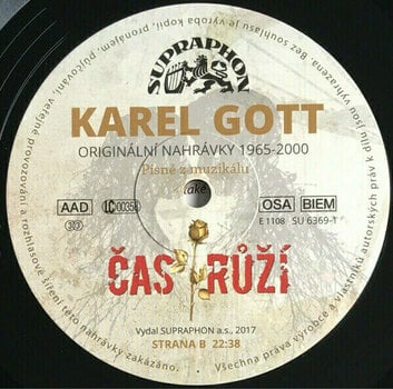 Грамофонна плоча Karel Gott - Čas růží (LP) - 3