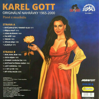 LP deska Karel Gott - Čas růží (LP) - 6