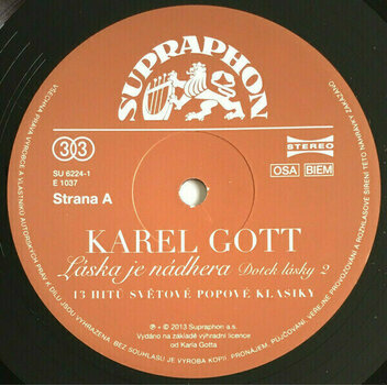 Płyta winylowa Karel Gott - Láska je nádhera (Dotek lásky 2) (LP) - 3