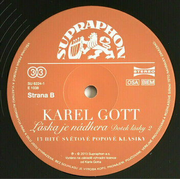 Płyta winylowa Karel Gott - Láska je nádhera (Dotek lásky 2) (LP) - 4