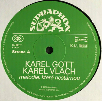 Vinyl Record Karel Gott - Melodie které nestárnou (LP) - 3