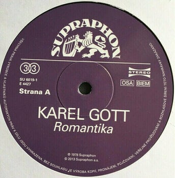 Vinyl Record Karel Gott - Romantika (LP) - 3