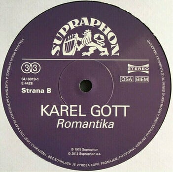 Vinyl Record Karel Gott - Romantika (LP) - 4