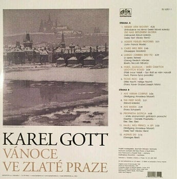 Vinylplade Karel Gott - Vánoce ve zlaté Praze (LP) (Så godt som nyt) - 11