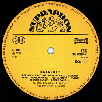 Disc de vinil Katapult - 1978/2018 Limitovaná jubilejní edice (LP + CD) - 2