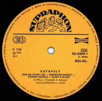 Hanglemez Katapult - 1978/2018 Limitovaná jubilejní edice (LP + CD) - 3