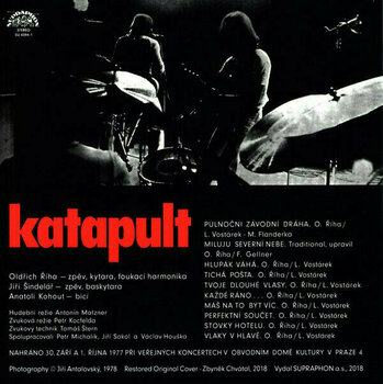 Vinyylilevy Katapult - 1978/2018 Limitovaná jubilejní edice (LP + CD) - 16
