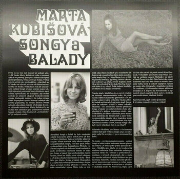 Płyta winylowa Marta Kubišová - Songy a balady (LP) - 7