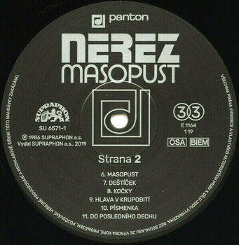 Disque vinyle Nerez - Masopust (LP) - 3