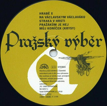 Disco de vinilo Pražský výběr - Straka v hrsti (LP) - 3