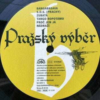 Vinyl Record Pražský výběr - Straka v hrsti (LP) - 4