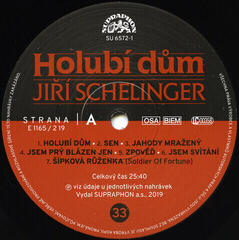 Disque vinyle Jiří Schelinger - Holubí dům (LP) - 1