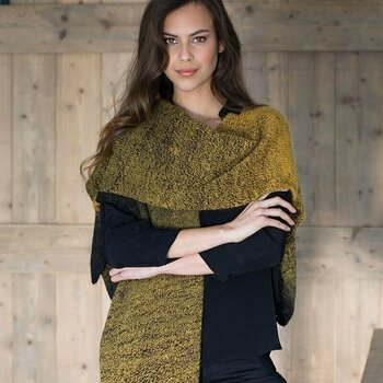 Knitting Yarn Katia Infinity 103 Off White/Azure Blue Knitting Yarn - 3