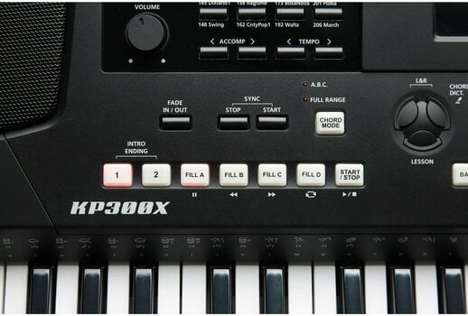 Keyboard with Touch Response Kurzweil KP300X - 11