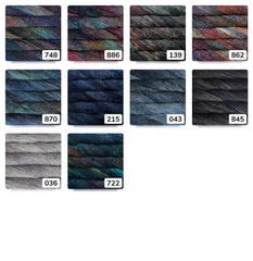 Knitting Yarn Malabrigo Washted Aguas Knitting Yarn - 2