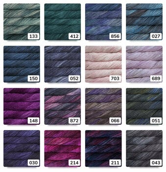 Knitting Yarn Malabrigo Rios 211 Syrah Grapes - 3