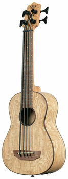 Basové ukulele Kala U-Bass Burled Tamo Ash Basové ukulele Natural (Zánovné) - 6