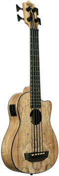 Basové ukulele Kala U-Bass Spalted Maple Basové ukulele Natural - 3