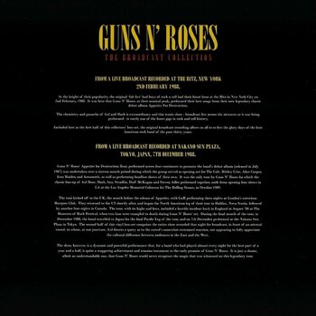 Vinylskiva Guns N' Roses - The Broadcast Collection (4 LP) - 8