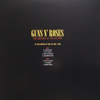 Disco de vinilo Guns N' Roses - The Broadcast Collection (4 LP) - 14