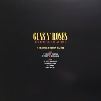 Disco de vinil Guns N' Roses - The Broadcast Collection (4 LP) - 16