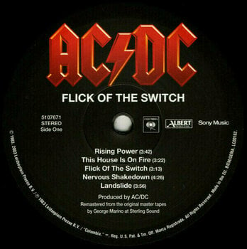 Disco de vinil AC/DC Flick Of The Switch (LP) - 2