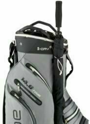 Golftaske Big Max Aqua Tour 3 Grey/Black Golftaske - 3